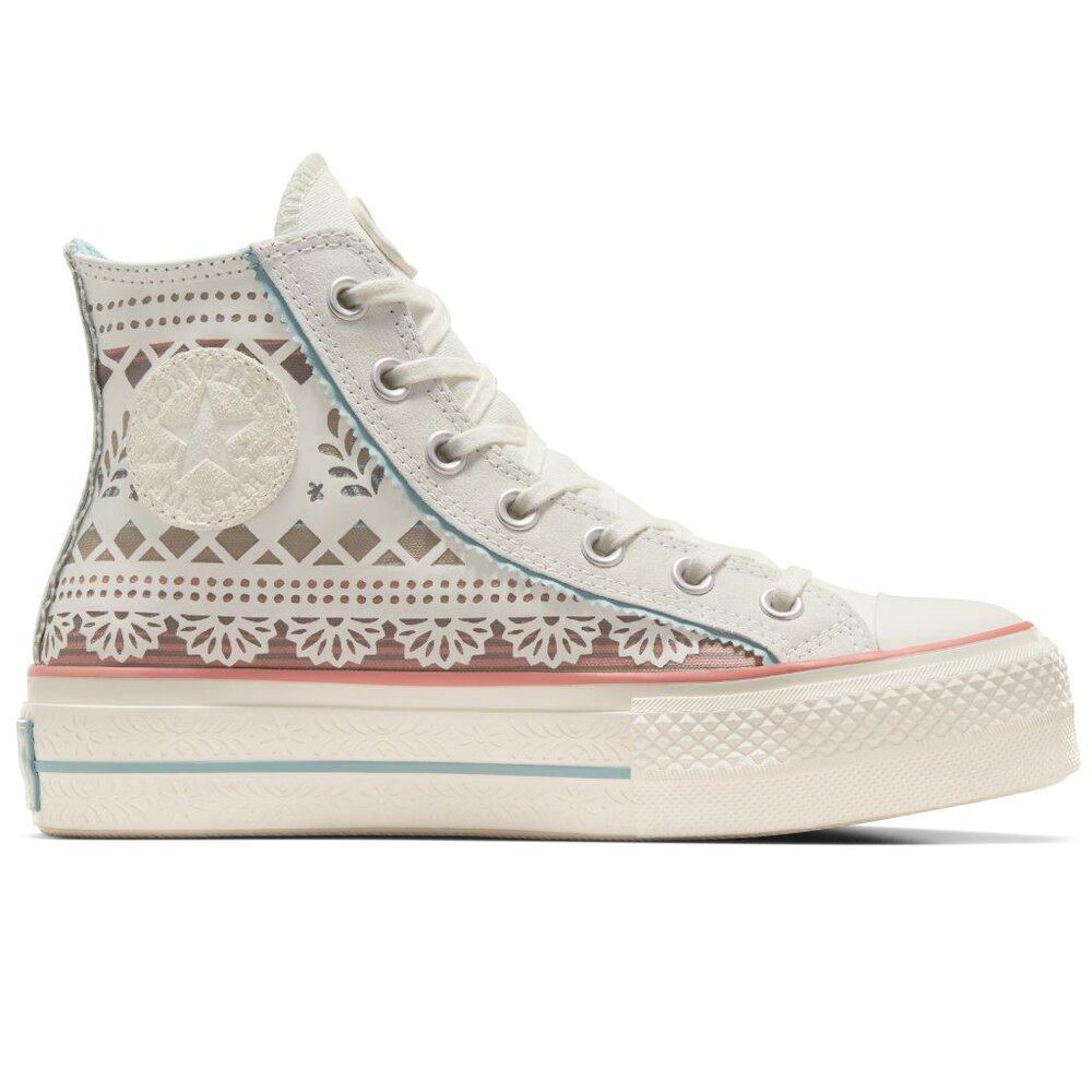 CONVERSE Day Of The Dead Chuck Taylor All Star Lift Women's Hi Top Sneaker, 10.5